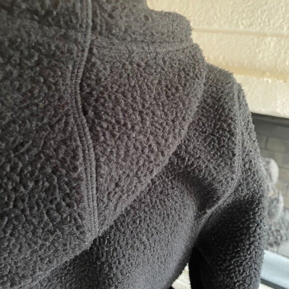 Spyder Black Lydia Sherpa Hooded Full Zip Jacket size M - Picture 7 of 15